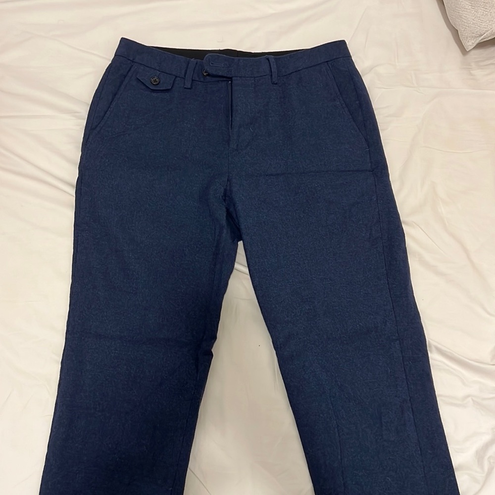 [New w/o Tags] Bonobos Italian Stretch Brushed Wool Suit Pant